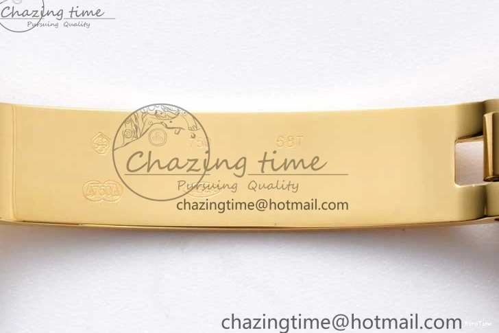 MiroTime 0321 NewStyle Day Date 36 YG RAF Best Edition Black No Marker on YG Bracelet A 2019